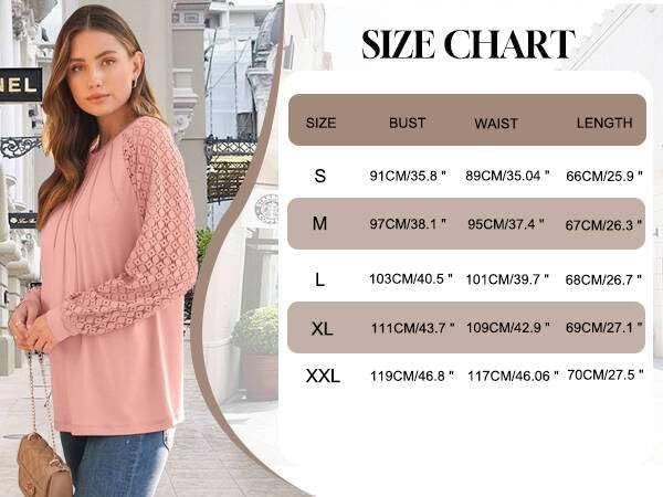 Y2k damesblouse met lange mouwen, kant, business casual tuniek, herfstoutfit