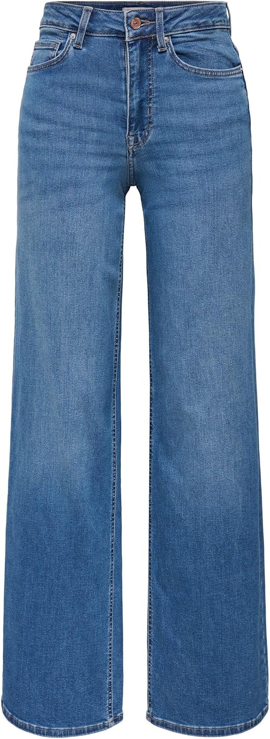 ONLY ONLMADISON Blush HW Wide DNM CRO372 NOOS voor dames